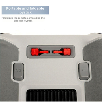 Metāla džojists DJI Mini 3 / Mini 3 Pro RC tālvadībai ar uzglabāšanas funkciju