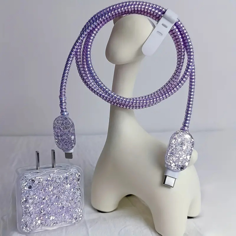 TPU защитен калъф за Apple 20W зарядно, минималистичен дизайн, защитна обвивка, индивидуално опаковано