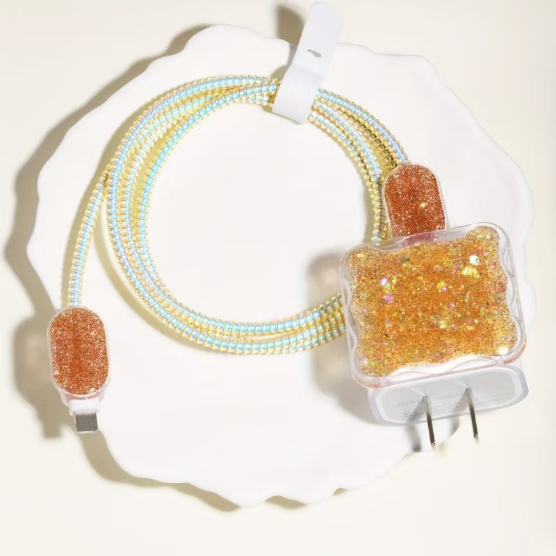 TPU защитен калъф за Apple 20W зарядно, минималистичен дизайн, защитна обвивка, индивидуално опаковано