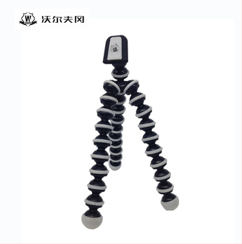 WOLFGANG Octopus τρίποδο με 3D κεφαλή, οκτώ τμήματα, βιομηχανικό πλαστικό, φορτίο έως 2 kg, για κάμερες και smartphones (Μεγάλο/Μεσαίο/Μικρό)