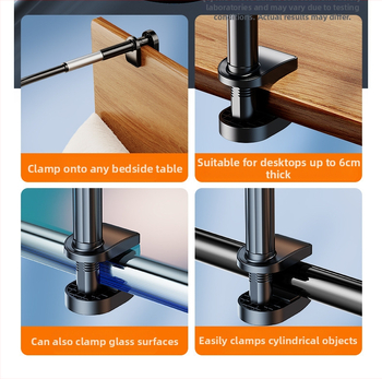 Yanling Lazy Bracket - Сплавен Универсален нощен държач за телефон и таблет с опция за персонализация