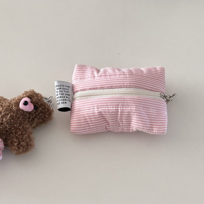 Novčanik za sitne novčiće, poliester, točkasti uzorak i srca, urbano minimalistički stil, unisex