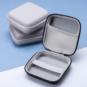 Τετράγωνη θήκη EVA για SSD, καλώδια δεδομένων, φορτιστές και ακουστικά; Υλικό EVA σύνθετο, μοντέλο 05, κατασκευή με θερμοπίεση + ραφή, φέρει έως 600 g
