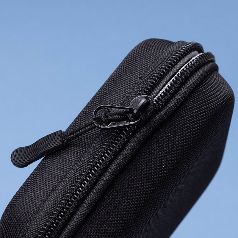 Caseră EVA pătrată pentru SSD, cabluri, încărcătoare și căști; Material EVA compozit, modelul 05, presare la cald + cusut; capacitate de susținere până la 600 g