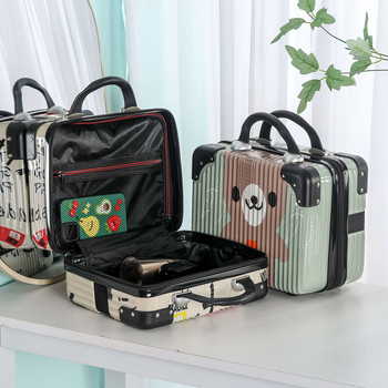 Θήκη ταξιδιού με σκληρό περίβλημα ABS, κλείδωμα με κωδικό, αδιάβροχη και ανθεκτική στις γρατσουνιές, εσωτερικές τσέπες και οργανωτής