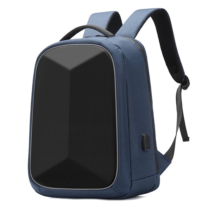 Keményhéjú e-sport hátizsák 15 hüvelykes laptophoz, nylon, légpárnás vállpánt, kapacitás 20 L alatt