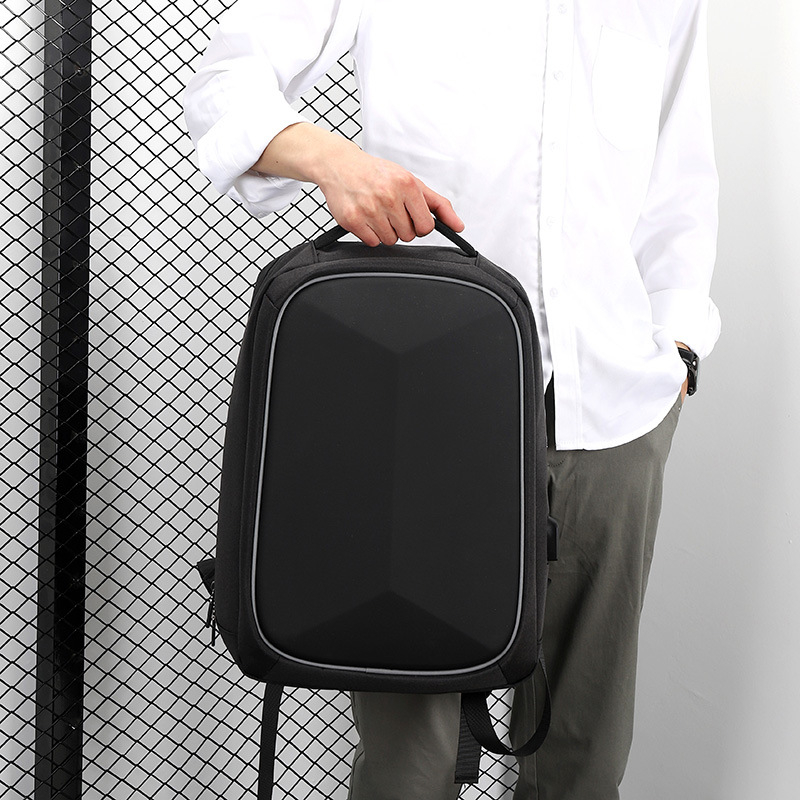 Keményhéjú e-sport hátizsák 15 hüvelykes laptophoz, nylon, légpárnás vállpánt, kapacitás 20 L alatt