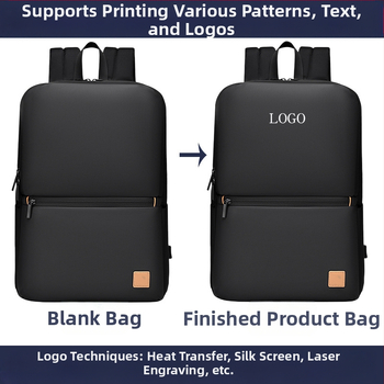 Σακίδιο πλάτης για επαγγελματική μετακίνηση, χωρητικότητας 36–55 λίτρων, νάιλον, συμβατό με φορητό 16 ιντσών, καμπύλοι ιμάνες ώμου
