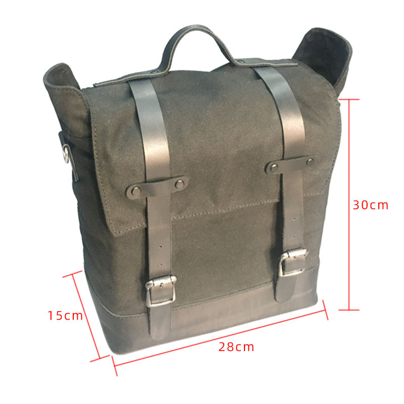 Bočna torba za motocikl, platnena, marka Yixin, model General, kapacitet 20 (platno; Yixin; General; 20)