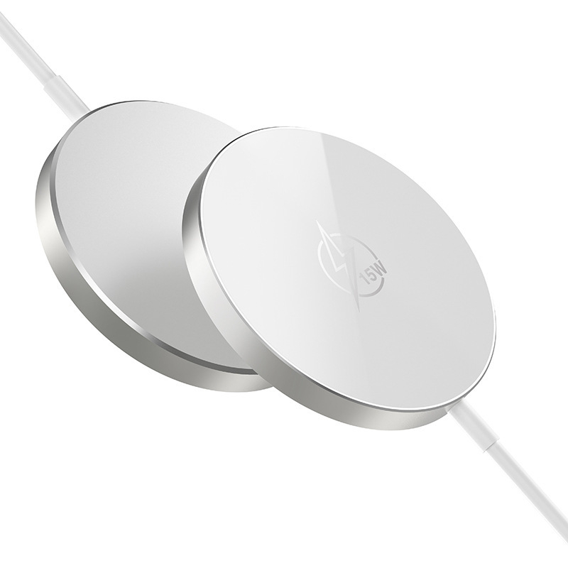 Curry Nari magnētiskais bezvadu lādētājs iPhone – 15W MagSafe, PD ātrā uzlāde, 18W kopējā jauda