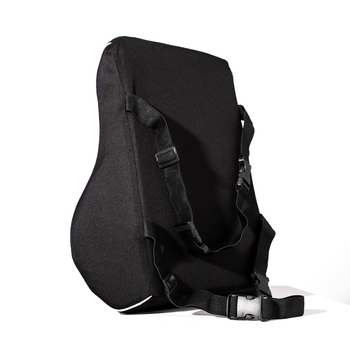 Офисно и автомобилно лумбално подпомагащо възглавница; пълнеж паметна пяна; полиестерен калъф; персонализирана обработка