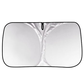 Mairichi automobilio priekinio stiklo saulės skydelis – aliuminio folija, šilumos izoliacija, diegimas kortelės tipo, suderinamas su Peugeot 308/408/508/307/4008