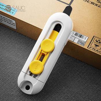 Κόφτης για άνοιγμα συσκευασιών με μαγνητική πρόσφυση – SP SAUCE Art knife, υλικά: ABS, ανοξείδωτο ατσάλι, μαγνήτης, Τεφλόν; βάρος 28,5 g