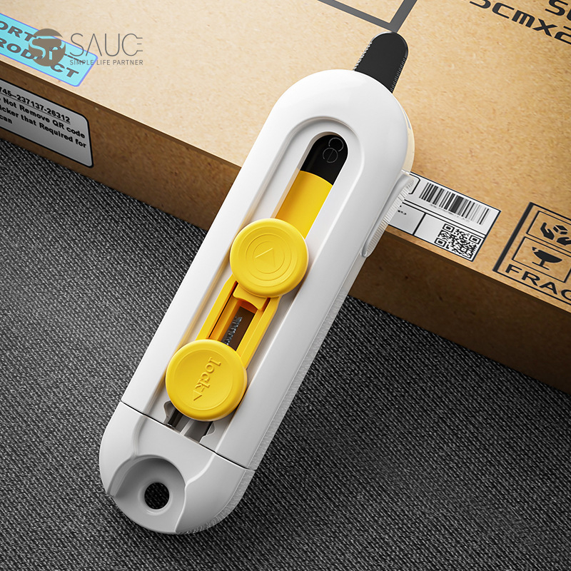 Κόφτης για άνοιγμα συσκευασιών με μαγνητική πρόσφυση – SP SAUCE Art knife, υλικά: ABS, ανοξείδωτο ατσάλι, μαγνήτης, Τεφλόν; βάρος 28,5 g