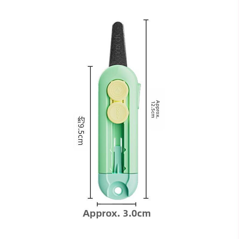 Κόφτης για άνοιγμα συσκευασιών με μαγνητική πρόσφυση – SP SAUCE Art knife, υλικά: ABS, ανοξείδωτο ατσάλι, μαγνήτης, Τεφλόν; βάρος 28,5 g