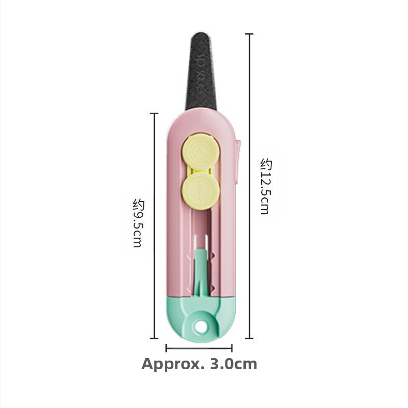 Κόφτης για άνοιγμα συσκευασιών με μαγνητική πρόσφυση – SP SAUCE Art knife, υλικά: ABS, ανοξείδωτο ατσάλι, μαγνήτης, Τεφλόν; βάρος 28,5 g