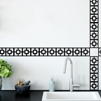 Σετ αυτοκόλλητων τοίχου από ακρυλικό με καθρέφτισμο (4 τεμάχια, αδιάβροχα, διακοσμητικά) για σαλόνι, υπνοδωμάτιο, γραφείο, εστιατόριο