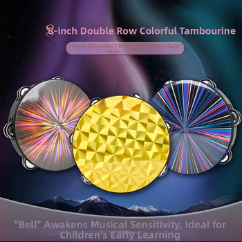 Ορφ-στυλ διπλής σειράς χειροκρουστά, μοντέλα DJ0051-1/2/3, συσκευασία Opp bag, μουσικό όργανο