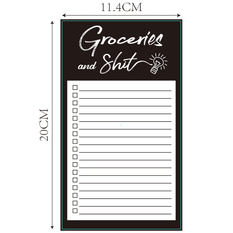 Μαγνητικό σημειωματάριο ψυγείου – μινιμαλιστικός σχεδιασμός για προγραμματισμό, χαρτί.