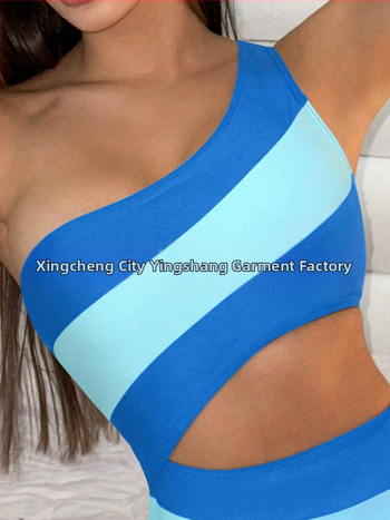 Γυναικείο ολόσωμο μαγιό: χωρίς μανίκια, χωρίς πλάτη, επένδυση στήθους, γρήγορο στέγνωμα, υψηλή ελαστικότητα, νάιλον ύφασμα