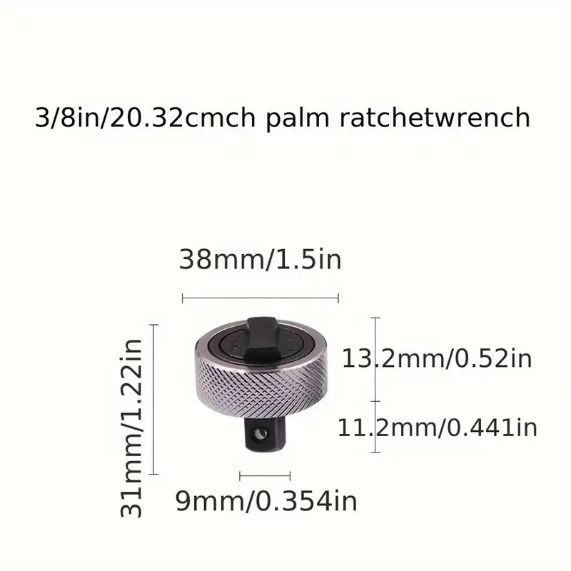 WEELEE 3-частен комплект трещотни ключове, хром-ванадиева стомана, електроплакиране, тегло 0.4