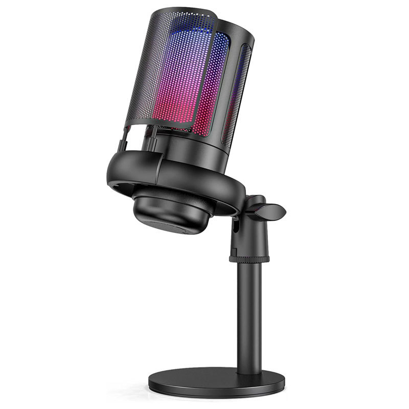 Μικρόφωνο πυκνωτικού τύπου USB ME6S για PC gaming, streaming, podcasts και PS4 Esports (καρδιοειδές μοτίβο λήψης, εύρος συχνοτήτων 20 Hz–20 kHz, SNR ≥ 85 dB, USB τροφοδοσία 5V)