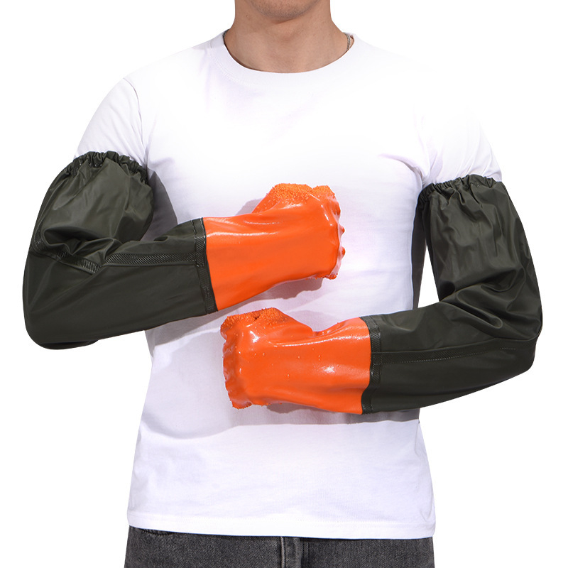 Védő kesztyűk – vízálló, fleece-bevonatos, vágásálló, csúszásmentes, megvastagított kivitel, halászathoz és autómosáshoz