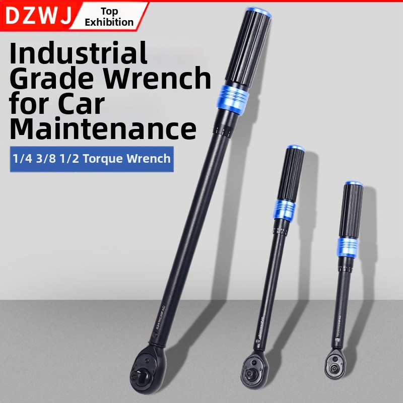 Ключ за въртящ момент DZT, дисплей тип скала, електроплатинено покритие, точност ±0.1, тегло 1.7