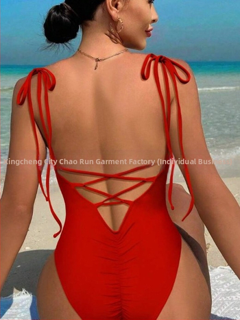 Μαγιό ολόσωμο με ανοιχτή πλάτη - χωρίς τιράντες, με επένδυση για το στήθος, Πολυεστέρας 82%, Επικάλυψη 18%, Βάρος 200 g