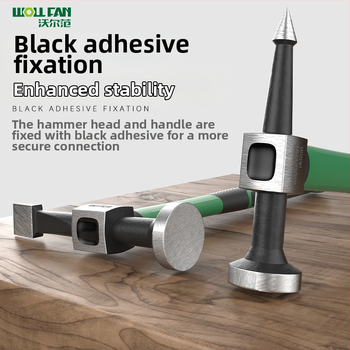 Комплект чукове за ламарина за автомобилен ремонт – чукове с плоска глава, квадратна глава и заострена глава