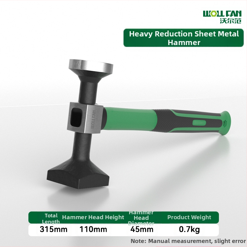 Комплект чукове за ламарина за автомобилен ремонт – чукове с плоска глава, квадратна глава и заострена глава