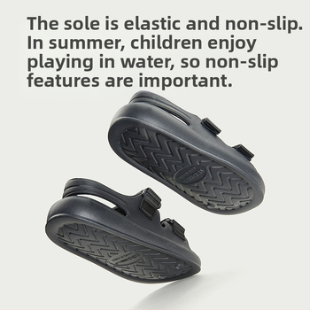 Bērnu pludmales sandales – EVA augšējā daļa, Universāls (unisex), vecums no 4 līdz 16 gadiem, 2024. gada vasara, ikdienas stils