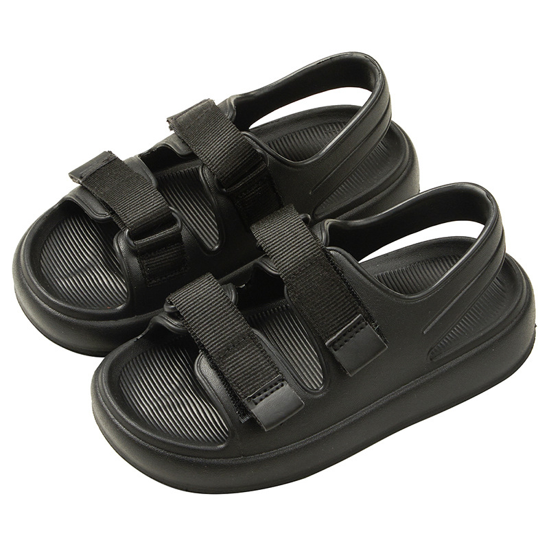 Bērnu pludmales sandales – EVA augšējā daļa, Universāls (unisex), vecums no 4 līdz 16 gadiem, 2024. gada vasara, ikdienas stils