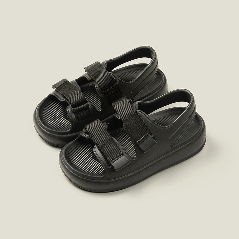 Bērnu pludmales sandales – EVA augšējā daļa, Universāls (unisex), vecums no 4 līdz 16 gadiem, 2024. gada vasara, ikdienas stils