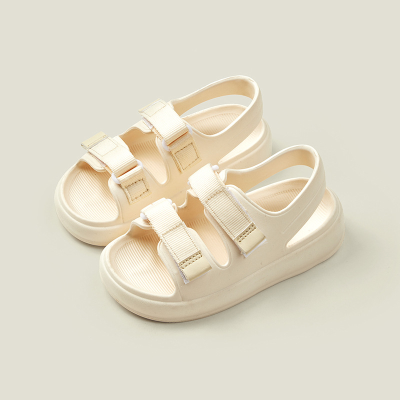 Bērnu pludmales sandales – EVA augšējā daļa, Universāls (unisex), vecums no 4 līdz 16 gadiem, 2024. gada vasara, ikdienas stils