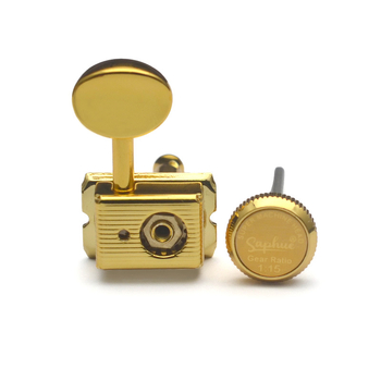 SAPHUE αυτοκλειδωνόμενος ημι-κλειστός ελικοειδής οδοντωτός μηχανισμός 1:15 — κράμα ψευδαργύρου, 200 g, ρετρό στυλ ρύθμισης