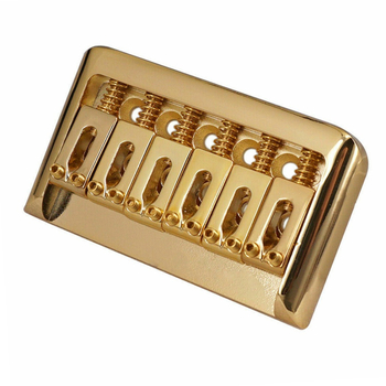 6-χορδικό седло γέφυρας για ηλεκτρική κιθάρα με σκληρή γέφυρα, συμβατό με Stratocaster/Telecaster; υλικό: κράμα μετάλλων; βάρος: 138 g; συσκευασία: OPP σακούλα