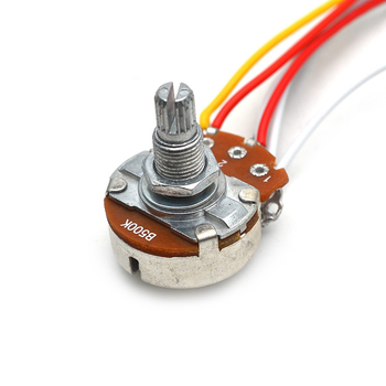 Гитарен контролен възел с 1 тон, 1 обем, 500k потенциометър и 5-позиционен превключвател