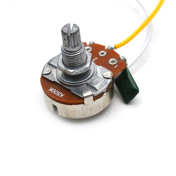 Гитарен контролен възел с 1 тон, 1 обем, 500k потенциометър и 5-позиционен превключвател