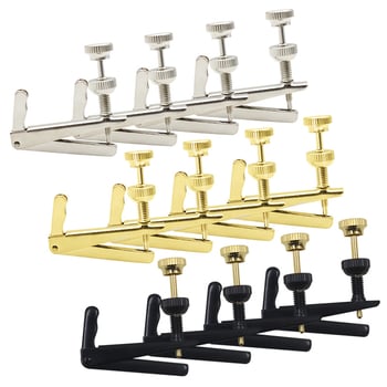 Set reglare fină vioară — metal, LN14/LN15/LN19, 4 buc., pentru instrumente cu coarde occidentale