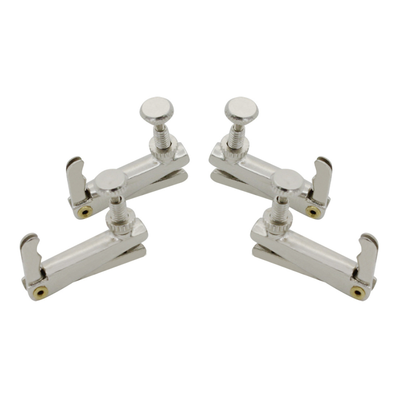 Set reglare fină vioară — metal, LN14/LN15/LN19, 4 buc., pentru instrumente cu coarde occidentale