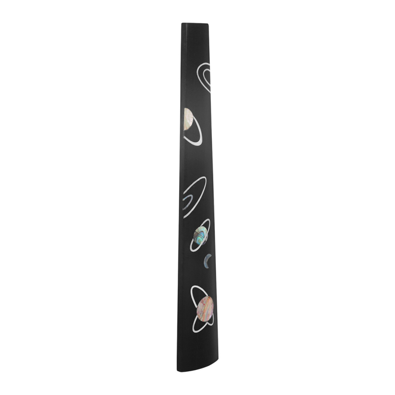 Aksesoar za violinu: ebony fingerboard s inlay od majolike, rezbaren vrat, LN231, Astonvilla