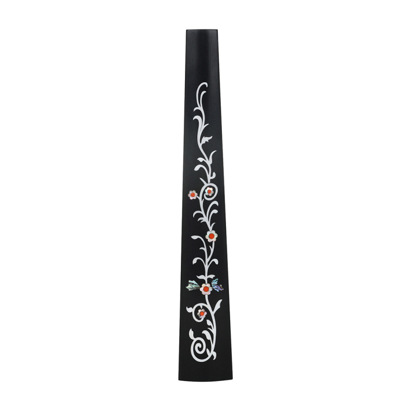 Aksesoar za violinu: ebony fingerboard s inlay od majolike, rezbaren vrat, LN231, Astonvilla