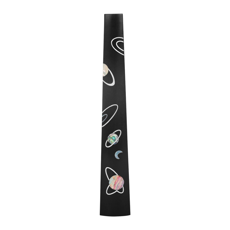 Aksesoar za violinu: ebony fingerboard s inlay od majolike, rezbaren vrat, LN231, Astonvilla