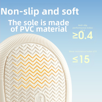 Bērnu kokvilnas čības - karikatūras dizains, vienkrāsas, flaneles augšdaļa, PVC zole, ziemas (vecums 4–16; flaneles augšdaļa; PVC zole)