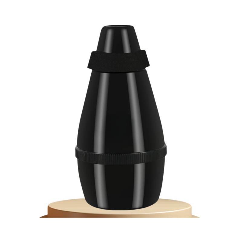 Μουτ για τρομπέτα με ABS πλήρως κλειστό σιγαστήρα, ελαφρύ επαγγελματικό εξάρτημα οργάνου