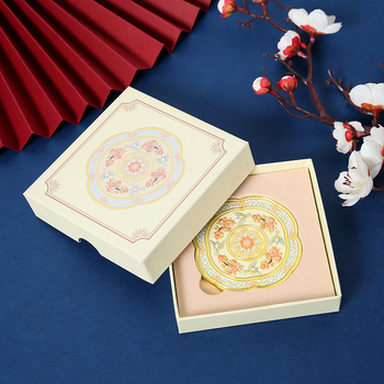 Подаръчно огледало с метална рамка, без дръжка, античен стил, персонализирано лого, произход Wenzhou