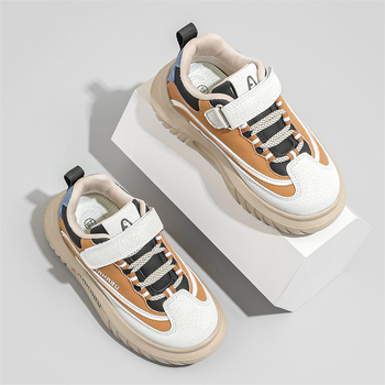 Παιδικά αθλητικά παπούτσια με EVA σόλα, Velcro κούμπωμα, αντιολισθητική σόλα, για ηλικίες 4-16 ετών, κατάλληλα για άνοιξη και φθινόπωρο.