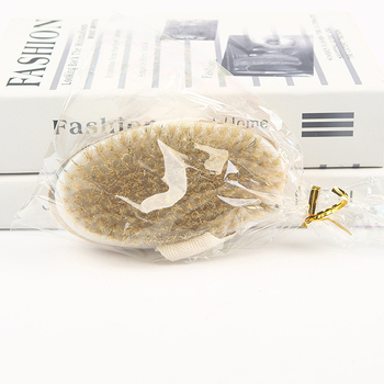 Βούρτσα μπάνιου με μακρύ κοντάρι για μασάζ σώματος και πλάτης, με μαλακές τρίχες από χοίρο; Bainini; υλικό: Hemu; προέλευση: Zhejiang; παραμετροποιήσιμη επεξεργασία