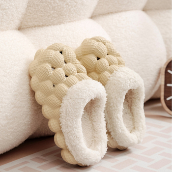 Ziemas kokvilnas čības ar EVA zoli, neslīdošas, ar siltinājumu, iekšējai un ārējai lietošanai